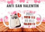 Anti San Valentín Tazas Diseños Editables - Image 3