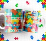Dia del Autismo Tazas Diseños Editables - Image 4