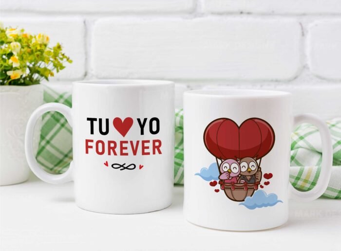 Tu y Yo Tazas San Valentín Diseños Editables - Image 3