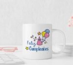 Diseños Feliz Cumpleaños Tazas Editables - Image 6