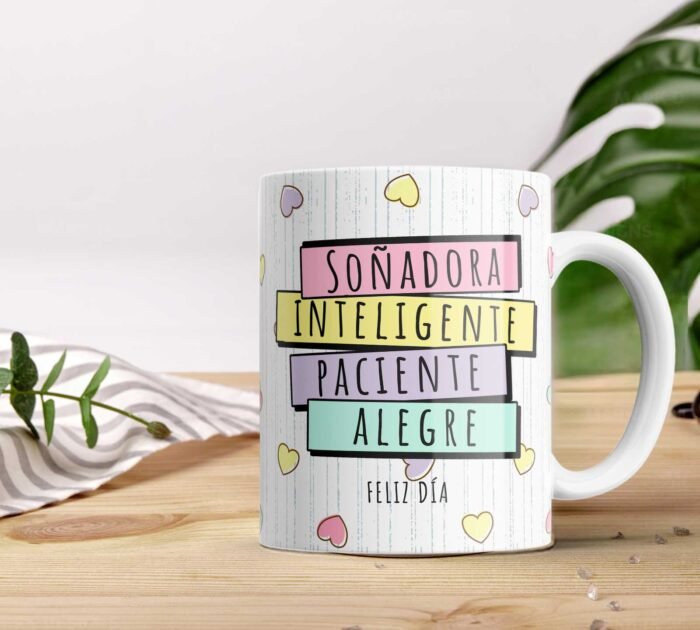 Plantillas Mujeres Tazas Editables