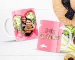 Feliz San Valentín Diseños Tazas con Foto - Image 5