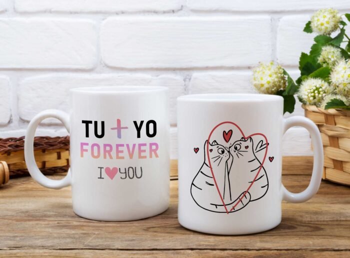 Tu y Yo Tazas San Valentín Diseños Editables - Image 5