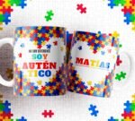 Dia del Autismo Tazas Diseños Editables - Image 7