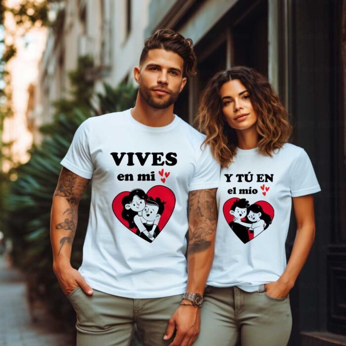 Plantillas para Playeras de parejas - Image 5
