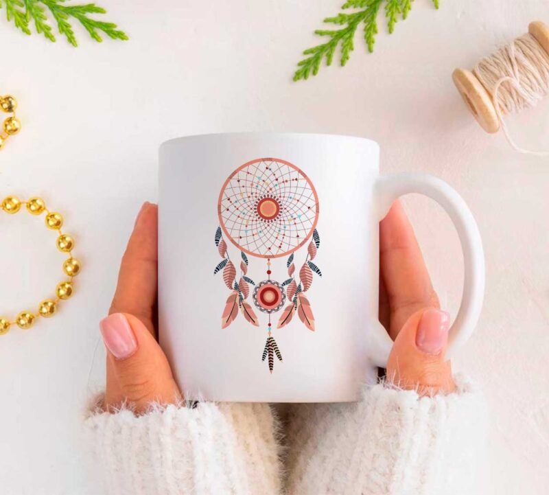 Plantillas Atrapasueños para Tazas