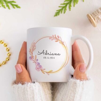 Plantillas con Nombre personalizado tazas editables