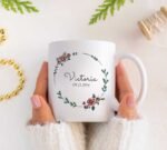 Plantillas con Nombre personalizado tazas editables - Image 3