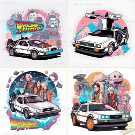 Imágenes de Volver al Futuro 4k