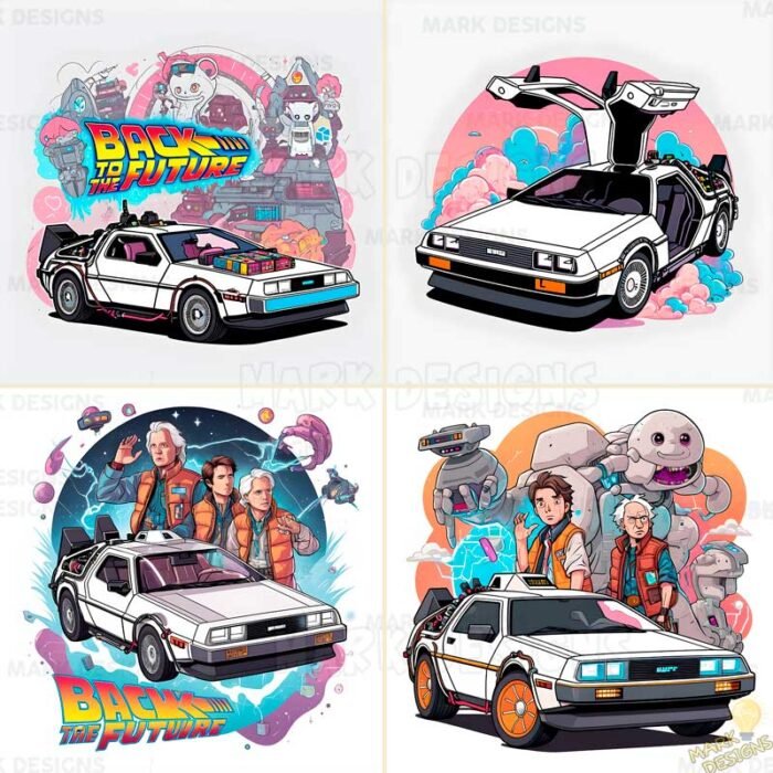 Imágenes de Volver al Futuro 4k