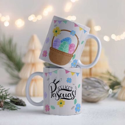 Plantillas de Pascuas para Tazas