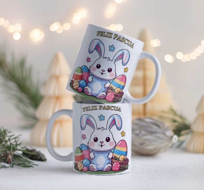 Plantillas Pascuas Tazas para Sublimar - Image 5