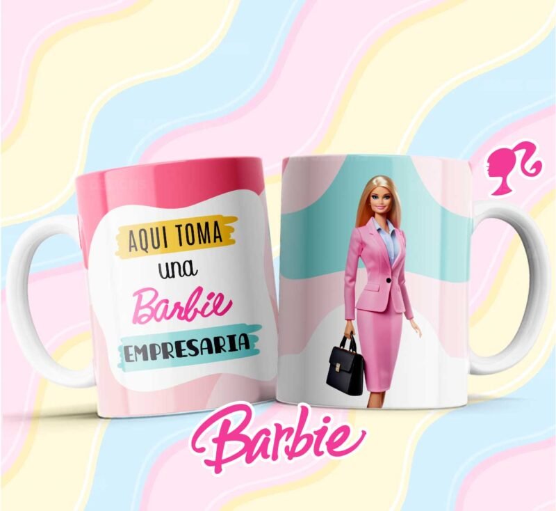 Barbie Profesiones Tazas Plantillas - Image 6