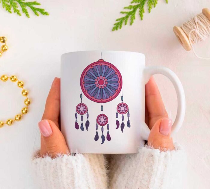 Plantillas Atrapasueños para Tazas - Image 6