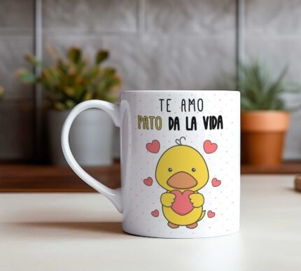 Tazas Románticas Plantillas Editables