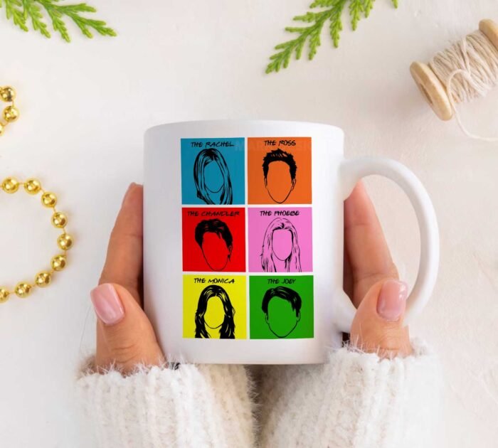 Plantillas Serie Friends para Tazas - Image 6