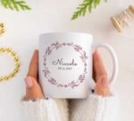 Plantillas con Nombre personalizado tazas editables - Image 7