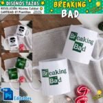 Plantillas Breaking Bad para Tazas