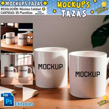 Mockups para Tazas