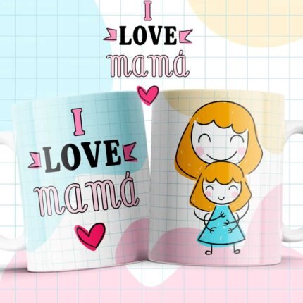 Día de las Madres para Tazas Plantillas