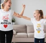 Plantillas Mamá e Hija para Camisetas
