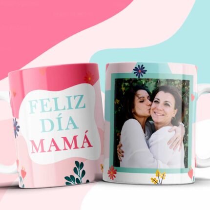 Plantillas día de las Madres con Foto Tazas