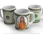 Plantillas Dólar Billete para Taza