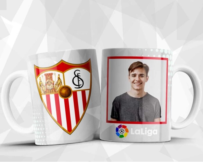 Plantillas Fútbol europeo con foto para tazas - Image 12