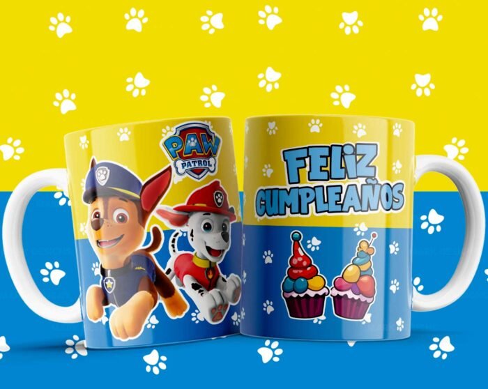 Plantillas para niños de cumpleaños tazas - Image 6