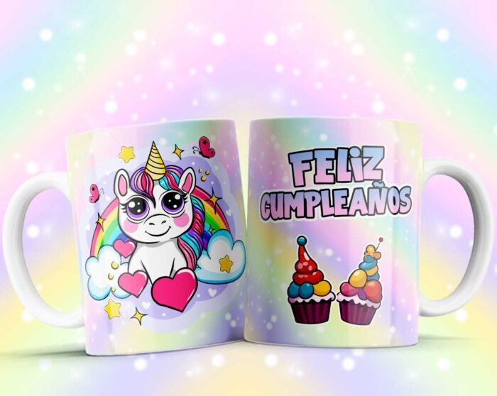 Plantillas Cumpleaños Caricaturas Tazas Niños