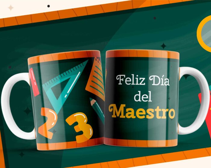 Plantillas día del Maestro para Tazas - Image 4