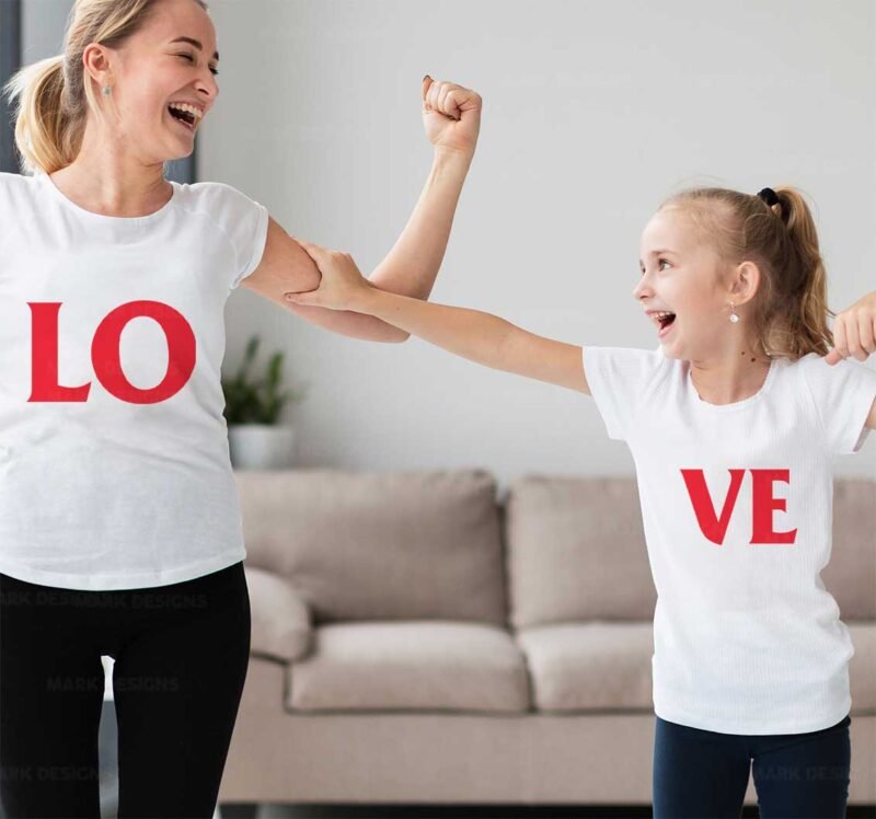 Plantillas de Mamá e Hija para Camisetas - Image 3