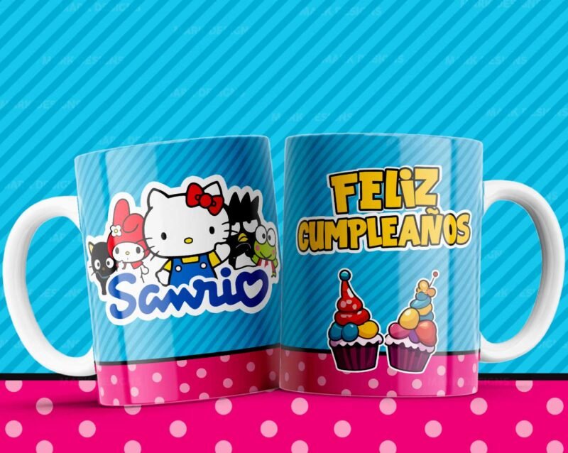 Plantillas para niños de cumpleaños tazas - Image 8