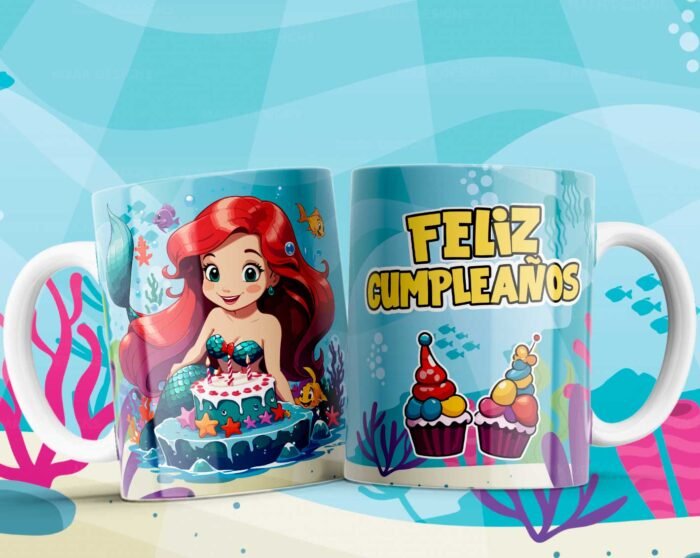 Plantillas para niños de cumpleaños tazas - Image 9