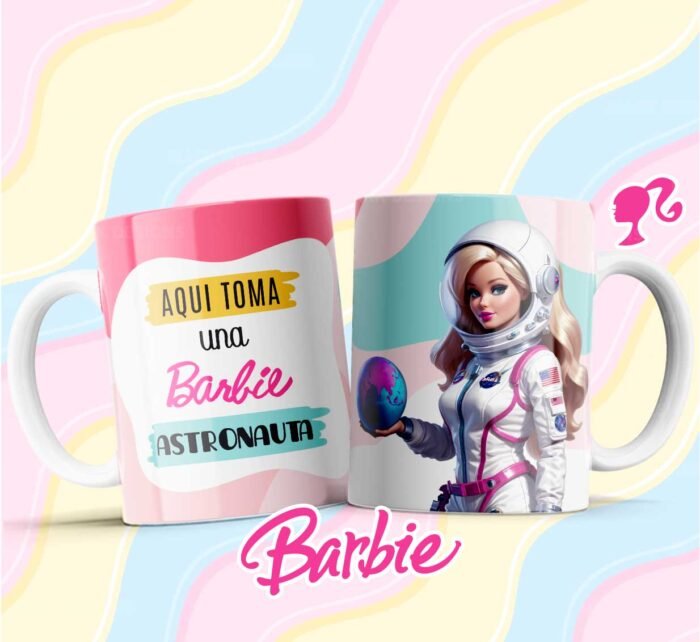Barbie Profesiones Plantillas tazas - Image 4