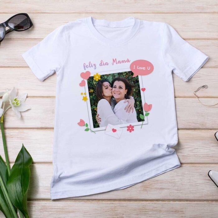 Plantillas Dia de la Madre Foto Camisetas - Image 3