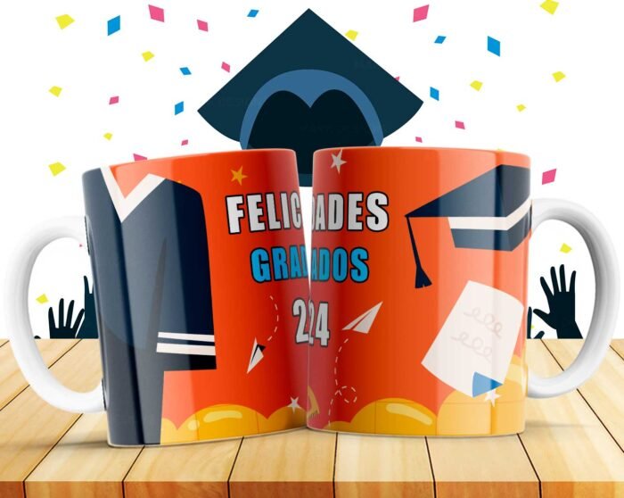 Plantillas de Graduaciones para Tazas - Año editable - Image 5