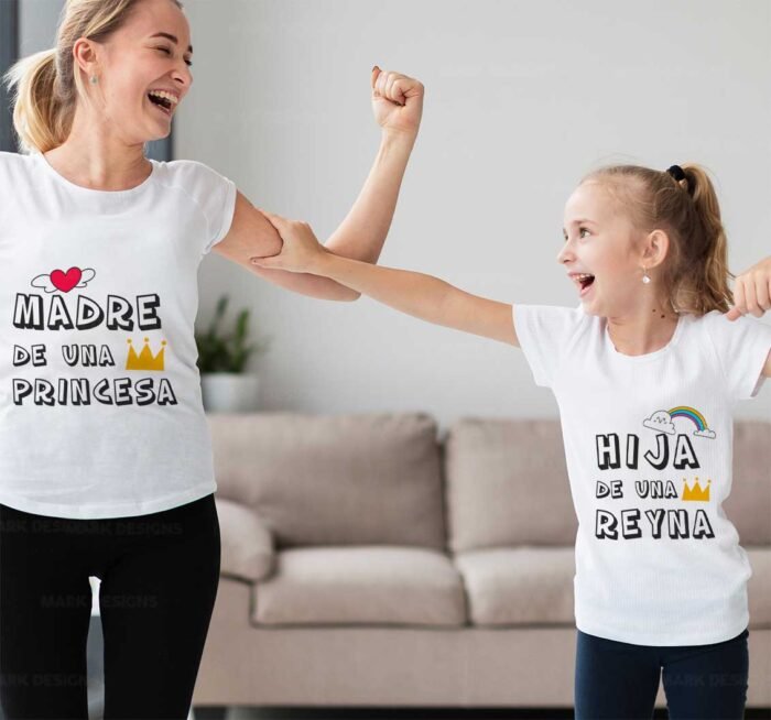Plantillas de Mamá e Hija para Camisetas - Image 5