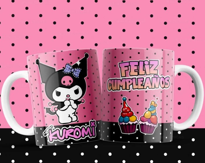 Plantillas Cumpleaños Caricaturas Tazas Niños - Image 3