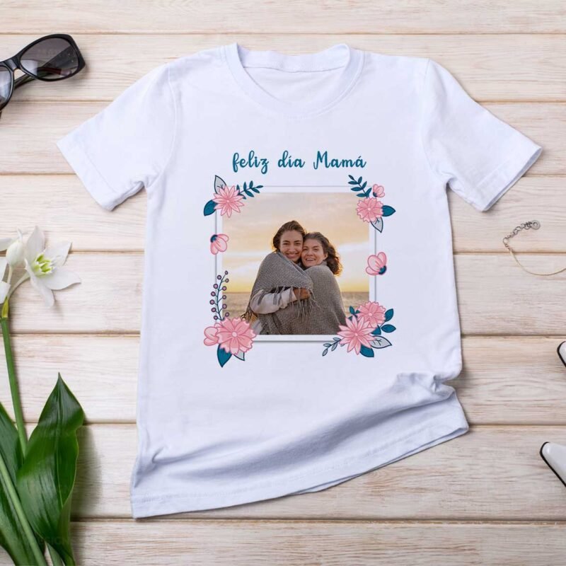 Plantillas Dia de la Madre Foto Camisetas