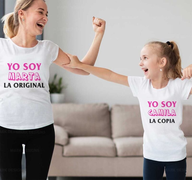 Plantillas de Mamá e Hija para Camisetas - Image 6