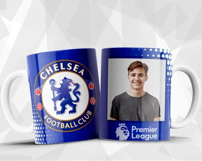 Plantillas Fútbol europeo con foto para tazas - Image 6