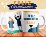 Plantillas Graduaciones para tazas - Año editables - Image 6