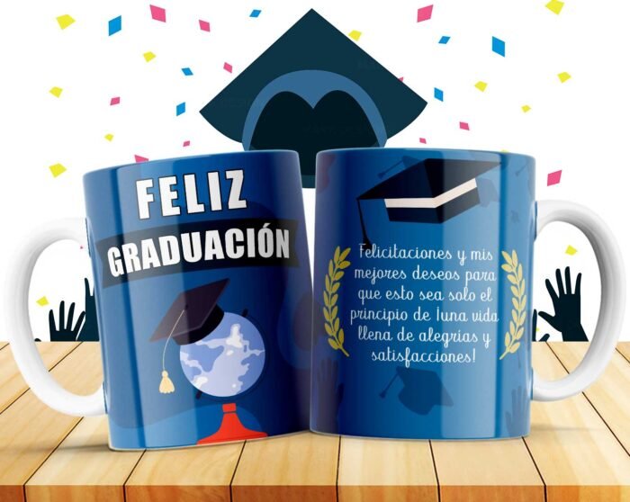 Plantillas de Graduaciones para Tazas - Año editable - Image 4