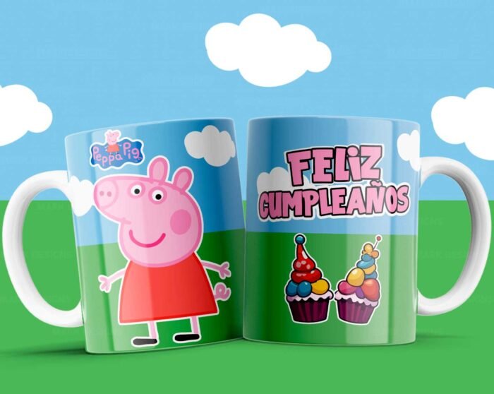 Plantillas de cumpleaños tazas niños - Image 8