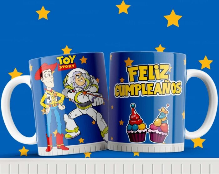 Plantillas de cumpleaños tazas niños - Image 10