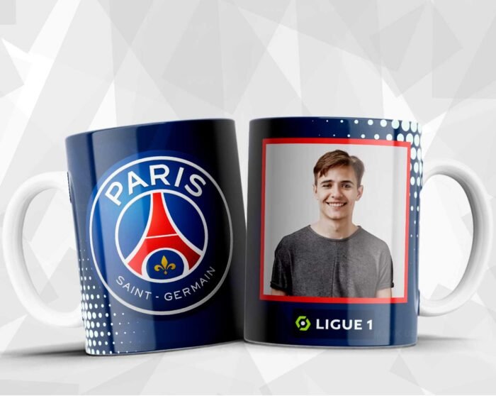 Plantillas Fútbol europeo con foto para tazas - Image 3