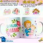 Tazas Día de las Madres Plantillas
