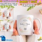 Plantillas de casamiento para tazas