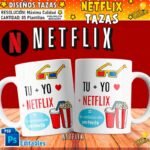 Plantillas Tazas Netflix